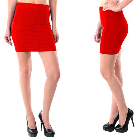 Fashion Womens Sexy Mini Skirt Slim Seamless Stretch Tight Short Fitted Hot Fit Ebay