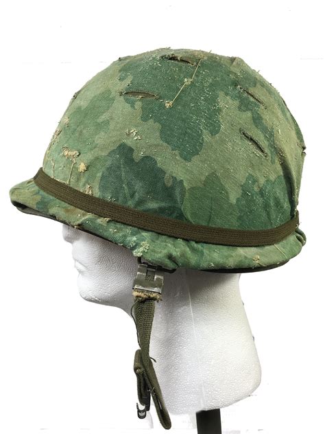 Army Helmet M 1 Vietnam Erdl Steel Pot