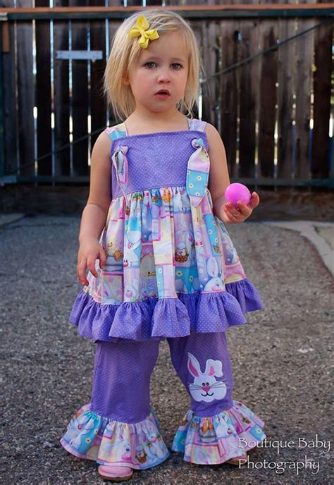 Pin By Tonya Spear On Sewing Love Toddler Easter Outfits Girls