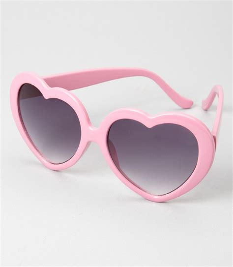 Pink Heart Shaped Sunglasses | Heart shaped sunglasses, Heart sunglasses, Heart shaped glasses