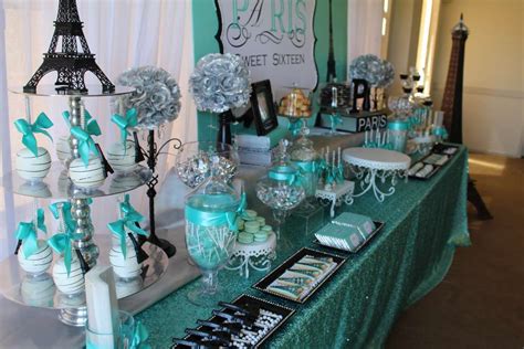 Our themed centerpieces are custom designed to reflect your style and interests. Sweet Sixteen Paris Style Birthday - Birthday Party Ideas ...