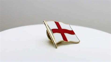 England St George Flag Lapel Pin Maxflags Royal Flags