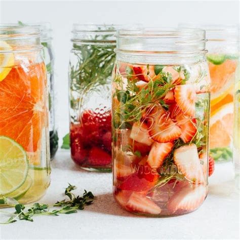 How To Make Infused Water 6 Recipes Eating Bird Food