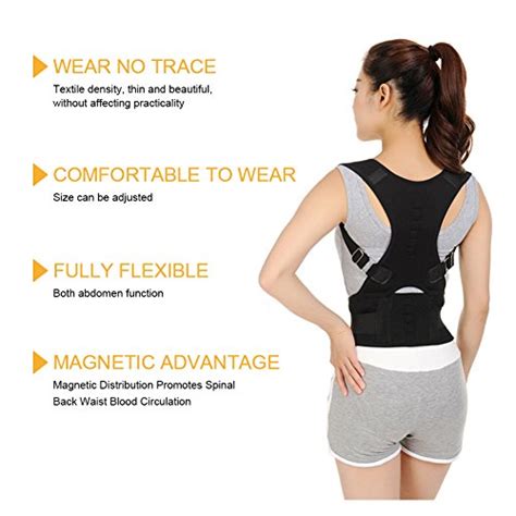 Thoracic Back Brace Posture Corrector Magnetic Lumbar Back Support