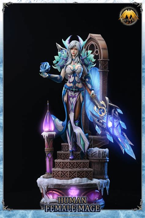 World Of Warcraft Figures Human Female Mage Magna Aegwynn Frostfire