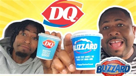 Trying Dairy Queens New Blizzard Flavors Youtube