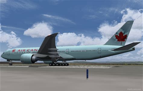 Fsx Fs2004 Air Canada Boeing 777 Aircraft