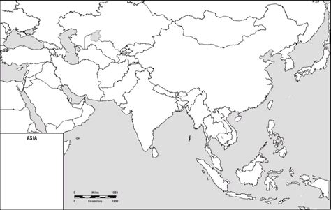 Elgritosagrado11 25 Elegant Asia Political Map Blank