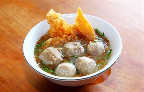 Bakso Traditional Meat Soup From Indonesia Southeast Asia