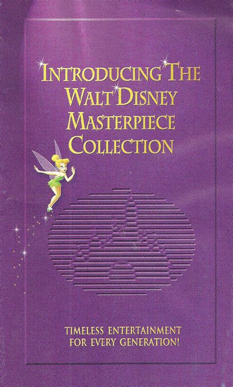 Walt Disney Masterpiece Collection Disney Wiki Fandom