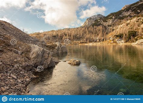 Biggest Lake At Triglav Lake Valley Stock Photo Image Of Color