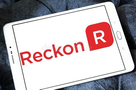 Reckon Software Company Logo Editorial Stock Image Image Of Icons