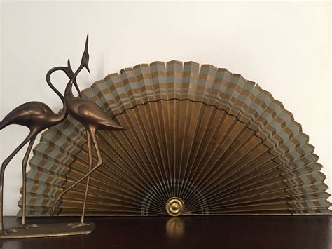 Large Decorative Fan Fireplace And Background Fan Air Line