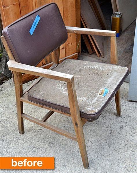 Before And After Rachaels Simple And Sweet Found Free Chair Makeover