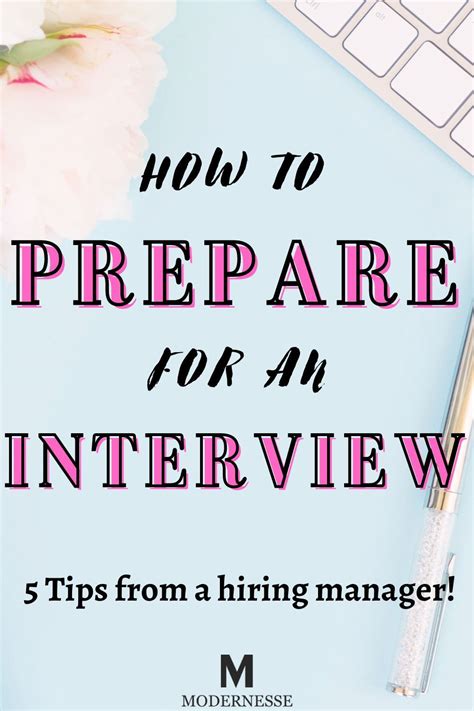 5 Tips To Prepare For An Interview And Get That Job Offer