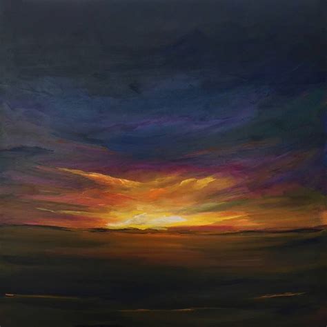 Sunrise 1 Painting By Dan Nelson Saatchi Art