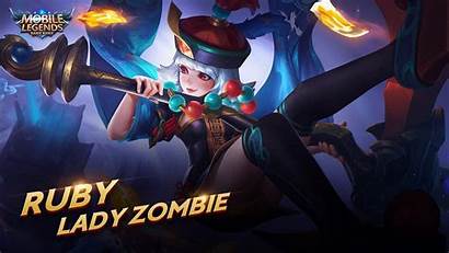 Ruby Legends Mobile Skin Lady Zombie Bang