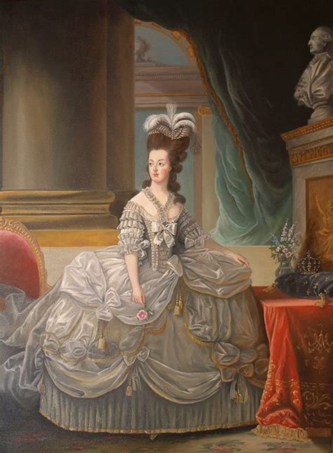 Marie Antoinette Reine De France Vig E Le Brun X Cm