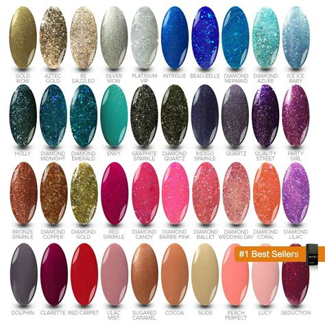 Nyk1 Gel Nail Polish Uvled Soak Off Top Selling Colours 10ml Ebay