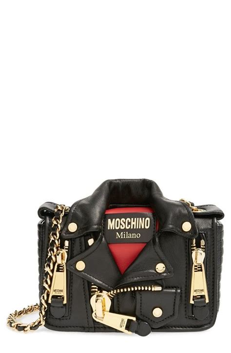 Moschino Mini Leather Jacket Crossbody Bag Nordstrom Crossbody