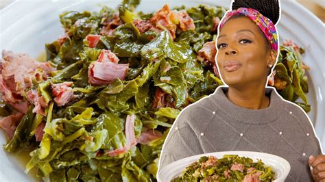 Chef Millie Peartree Makes Her Favorite Low Country Collard Greens Delish