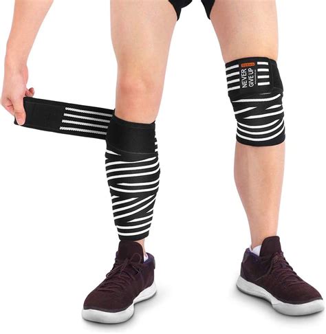 Yosoo Health Gear Adjustable Knee Support Bandage Knee Wraps With High