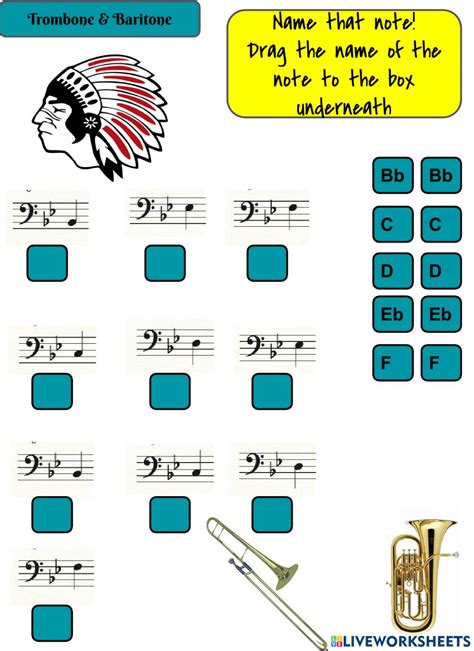 Beginning Band Worksheets Worksheets For Kindergarten
