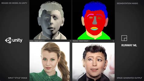 Neural Network Generated Faces From Segmentation Masks YouTube