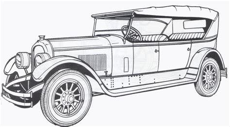 Classic Car Coloring Pages Printable Bellajapapu