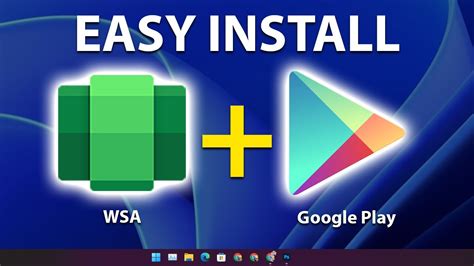 Easy Install Google Play Store On Windows Wsa Outdated Youtube
