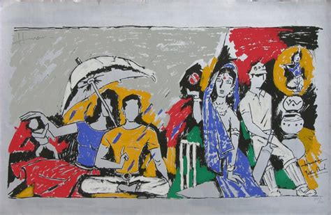 M F Husain Art Art By Mf Husain Art Gallery In Hyderabad