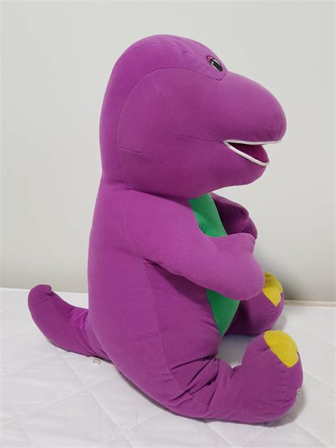 Large Barney Plush Toy Hobbies And Toys Toys And Games On Carousell