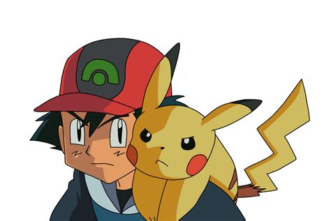Ash And Pikachu By Danilo34ramos On Deviantart