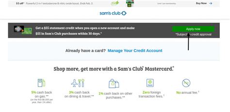 What does sam's club credit card processing. www.samsclub.com - Manage your Sam's Club Credit Card Online