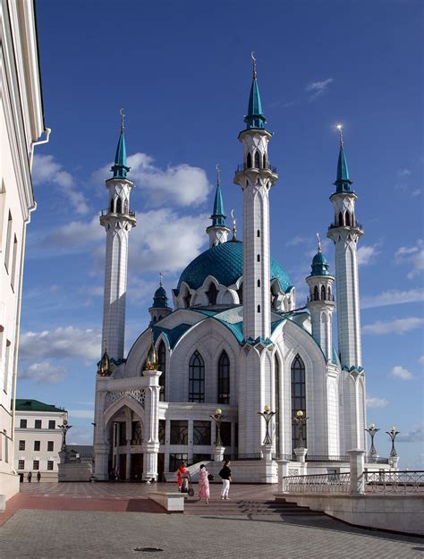 russia - kazan | Qolsharif Mosque (Kazan, Russia). The ...