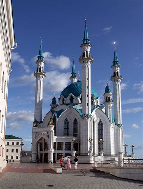 This is one of the largest economic, scientific, educational, religious, cultural, and sports centers of russia. russia - kazan | Qolsharif Mosque (Kazan, Russia). The Qolşä… | Flickr