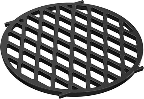 Onlyfire Cast Iron Grid Pattern Cooking Grate Fits For Weber Gourmet
