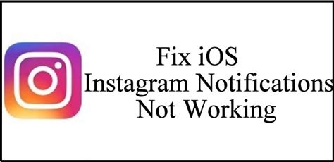 Here are seven quick fixes to 'instagram notification not working' issue, have a check below: Fix Instagram Notifications not Working on iPhone 12, XR ...