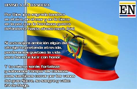 Himno A La Bandera Ecuador Noticias