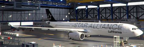 Lufthansa Star Alliance Livery Hb Iqr A330 300 Microsoft Flight Simulator