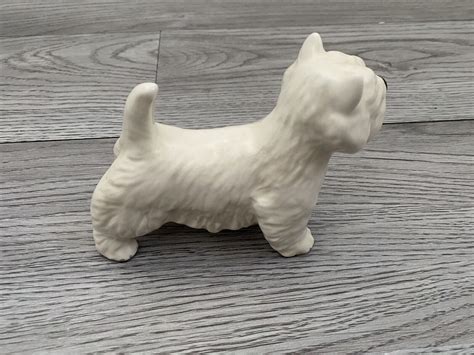 Melba Ware West Highland Terrier White Westie Ceramic Figurine Ornament
