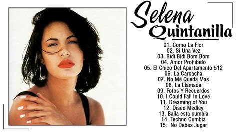 Selena Mix Especial Selena 15 Grandes Éxitos Mejores Canciones De