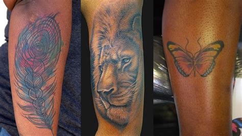 9 Beautiful Tattoos On Dark Skin For Males And Females Skin Color