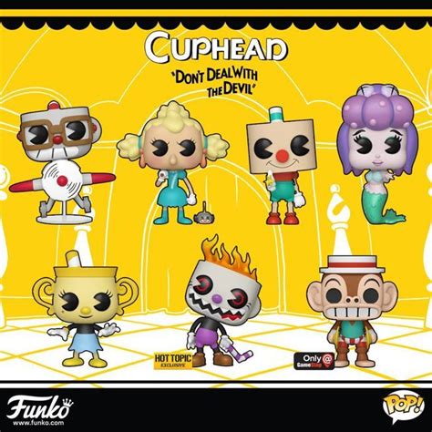 Funko Launches A Huge Wave Of New Cuphead Pop Figures