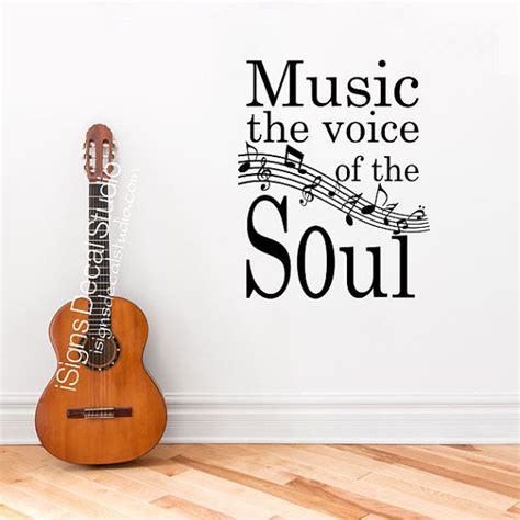 Music Wall Decal Music Decal Music Quote By Isignsdecalstudio Music