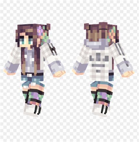 Minecraft Skins Floral Skin Png Image With Transparent Background Toppng