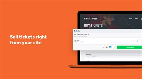 Eventbrite - Display upcoming events and sell tickets