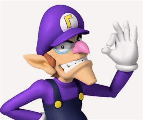 Waluigi Doesnt Look That Bad Without A Mustache Mario