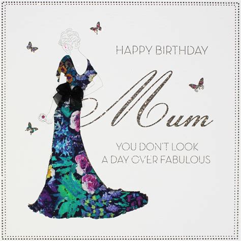 Day Over Fabulous Large Handmade Mum Birthday Card Bly Tilt Art