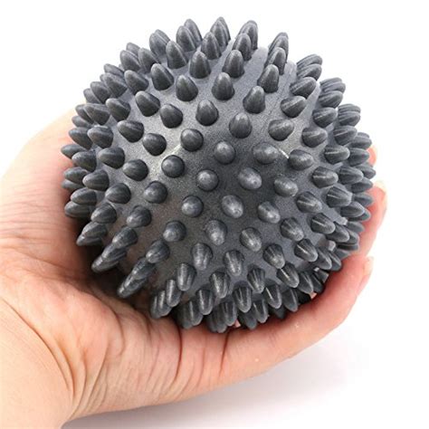 generic 7cm red 9cm 7cm spiky point massage ball roller reflexology stress relief for palm